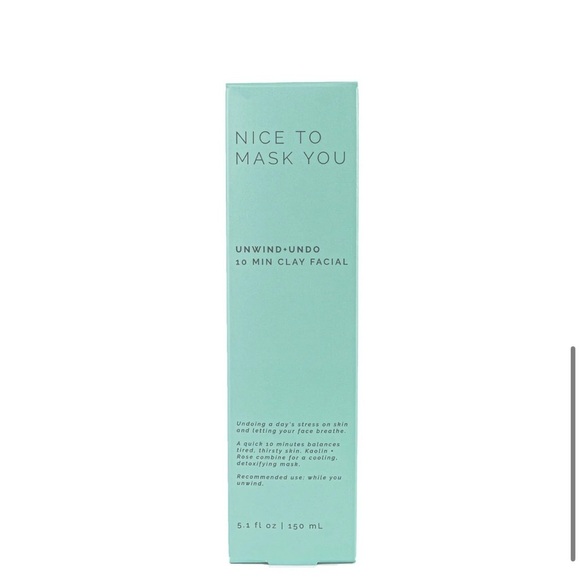 Sun+Moon Nice to Mask You Unwind Clay Facial with Kaolin Clay & Rose - Picture 3 of 8